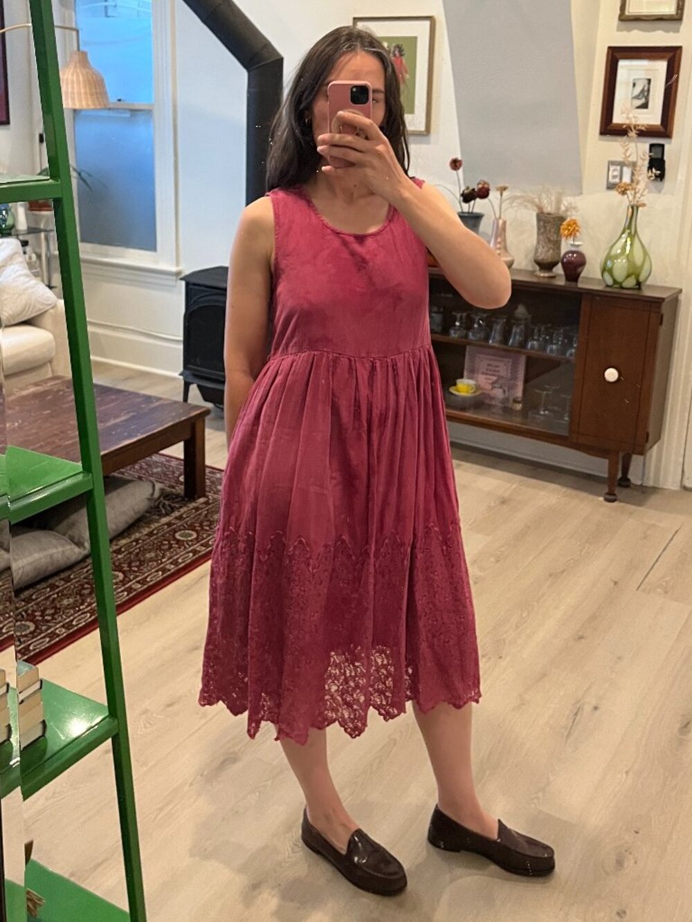 Hand Dyed April Cornell Cotton Summer Dress